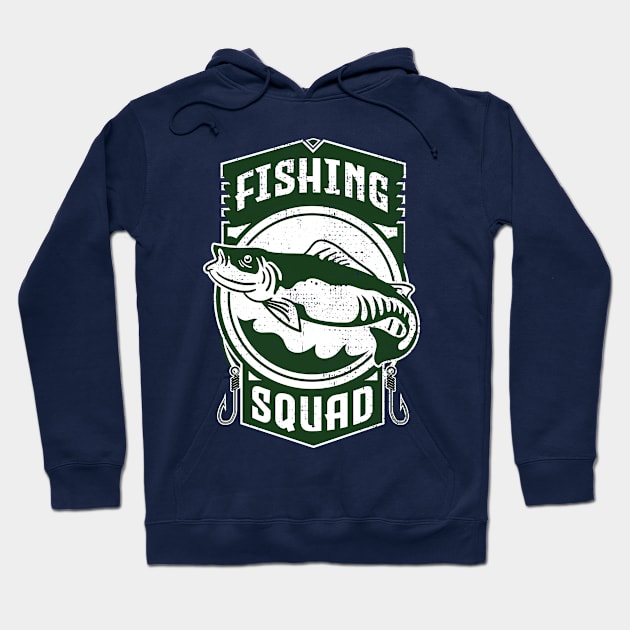 fishing squad Hoodie by ArtStopCreative